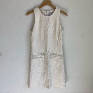 Halogen white shift dress